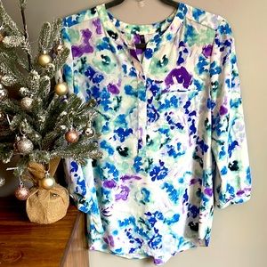 NYJD | Floral blouse | Small | Floral